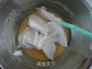 枫树糖浆戚风蛋糕的做法步骤:7