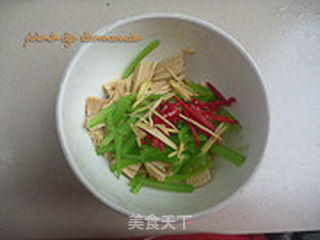 红油腐竹的做法步骤:4