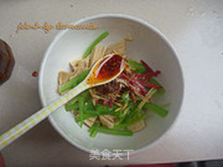 红油腐竹的做法步骤:5