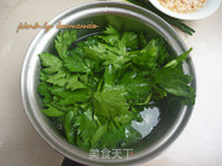 虾皮芹菜的做法步骤:2