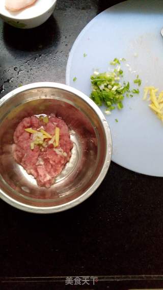 葱香瘦肉粥的做法步骤:3