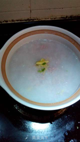 葱香瘦肉粥的做法步骤:8