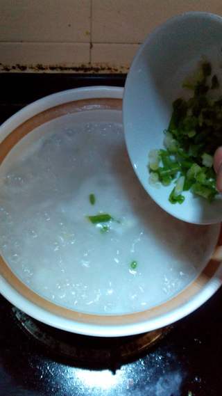 葱香瘦肉粥的做法步骤:10
