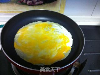 美味早餐--鸡蛋卷饼的做法步骤:5