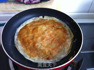 美味早餐--鸡蛋卷饼的做法步骤:6