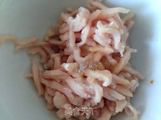 京酱肉丝的做法步骤:3