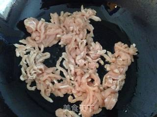 京酱肉丝的做法步骤:5