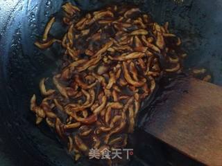 京酱肉丝的做法步骤:9
