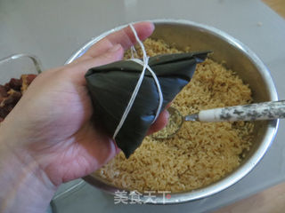 【满屋飘香的肉棕】----嗜肉族的最爱的做法步骤:15