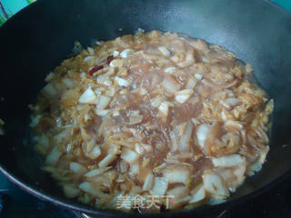 酸菜猪肉炖粉条的做法步骤:11