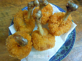 香酥脆嫩小朋友的大爱----香酥黄金锤的做法步骤:10
