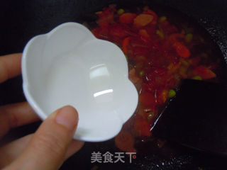 可爱卡通上饭桌喽---茄汁拌饭的做法步骤:8