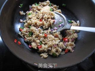 蛋包饭的做法步骤:6