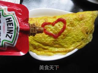 蛋包饭的做法步骤:11