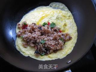 蛋包饭的做法步骤:9
