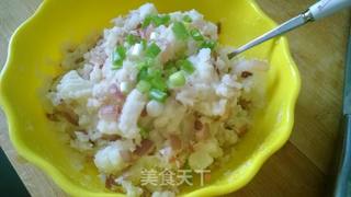 培根沙拉土豆泥-【丘比系列产品试用报告】4的做法步骤:9