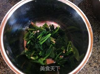 凉拌菠菜的做法步骤：3