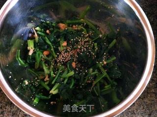 凉拌菠菜的做法步骤：6