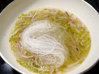 咸肉火腿白菜汤的做法步骤:6