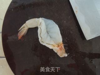 高大上宴客级菜品【大虾伴番茄酱沙律】的做法步骤:6