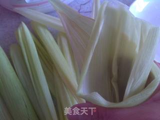 玉米叶包粽子的做法步骤：12