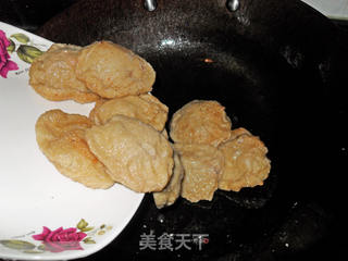 面筋塞肉的做法步骤:9