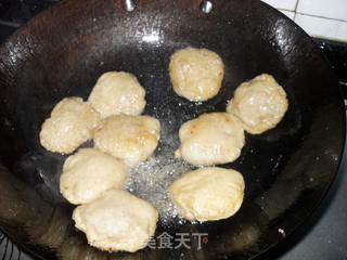 面筋塞肉的做法步骤:8