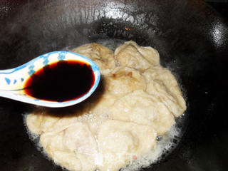 面筋塞肉的做法步骤:12