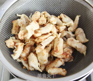 菠萝肉段的做法步骤:7