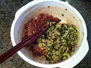 茄子肉蒸包的做法步骤:6