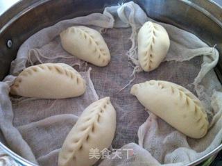 茄子肉蒸包的做法步骤:13