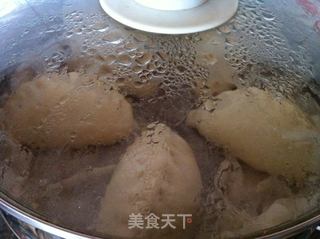 茄子肉蒸包的做法步骤:14
