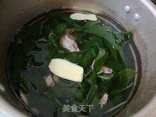 补钙养生汤-------【海带黄豆龙骨汤】的做法步骤:8