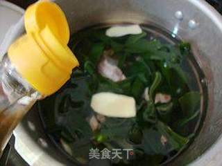 补钙养生汤-------【海带黄豆龙骨汤】的做法步骤:11