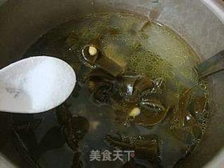 补钙养生汤-------【海带黄豆龙骨汤】的做法步骤:14