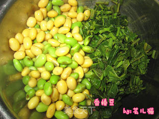 香椿豆的做法步骤:4