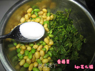 香椿豆的做法步骤:6