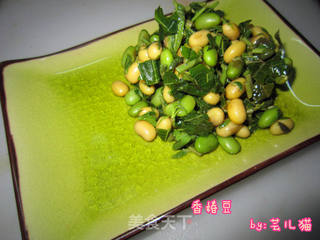香椿豆的做法步骤:9