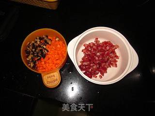 香菇腊肠烧卖的做法步骤:2