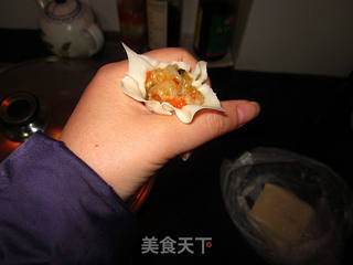 香菇腊肠烧卖的做法步骤:13