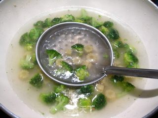 虾仁扇贝肉炒时蔬的做法步骤:4