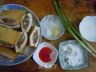 小吃的别样吃饭---汁浇金包银的做法步骤：1