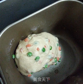 蔬菜面包的做法步骤:5