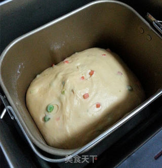 蔬菜面包的做法步骤:7