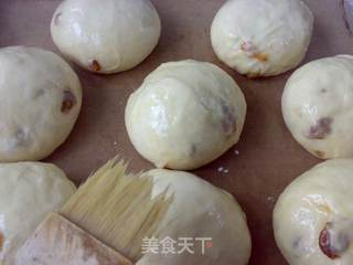 龙眼干面包的做法步骤:10