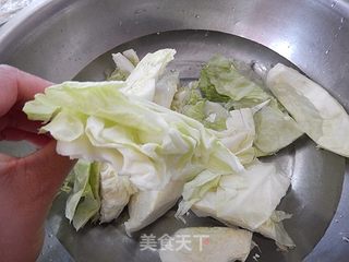 肉末卷心菜包子的做法步骤:4