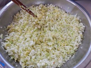 肉末卷心菜包子的做法步骤:9