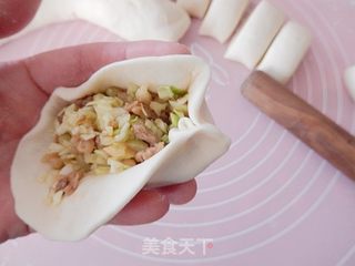 肉末卷心菜包子的做法步骤:15