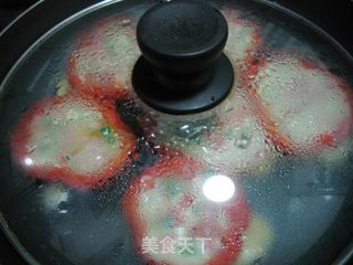 彩椒圈鸡蛋饼的做法步骤:5
