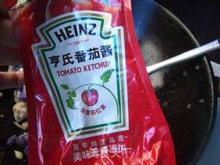 紫菜花炒海鲜丸子的做法步骤:8